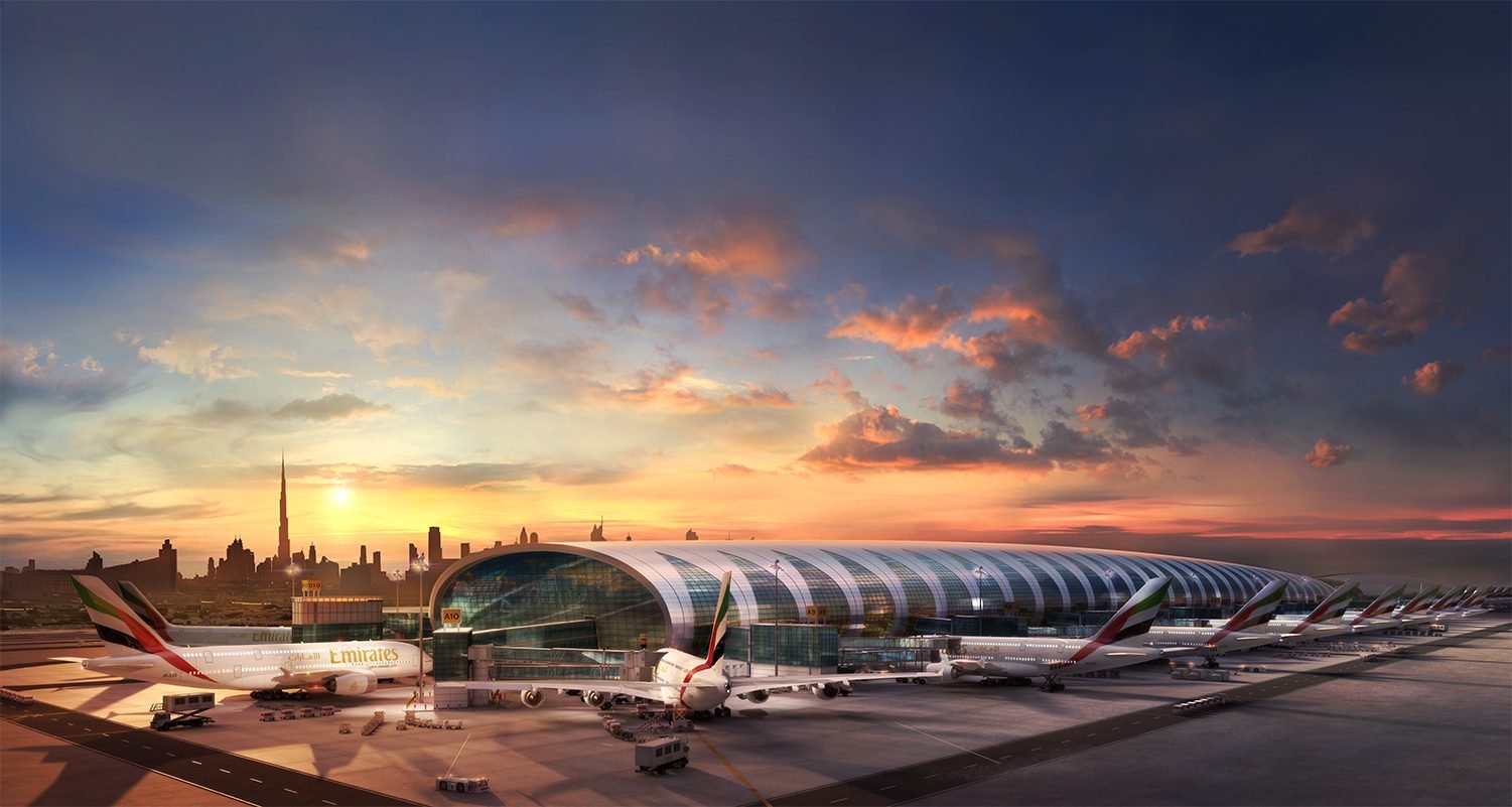 Emirates Airlines A380 Terminal — 3D Visualisation