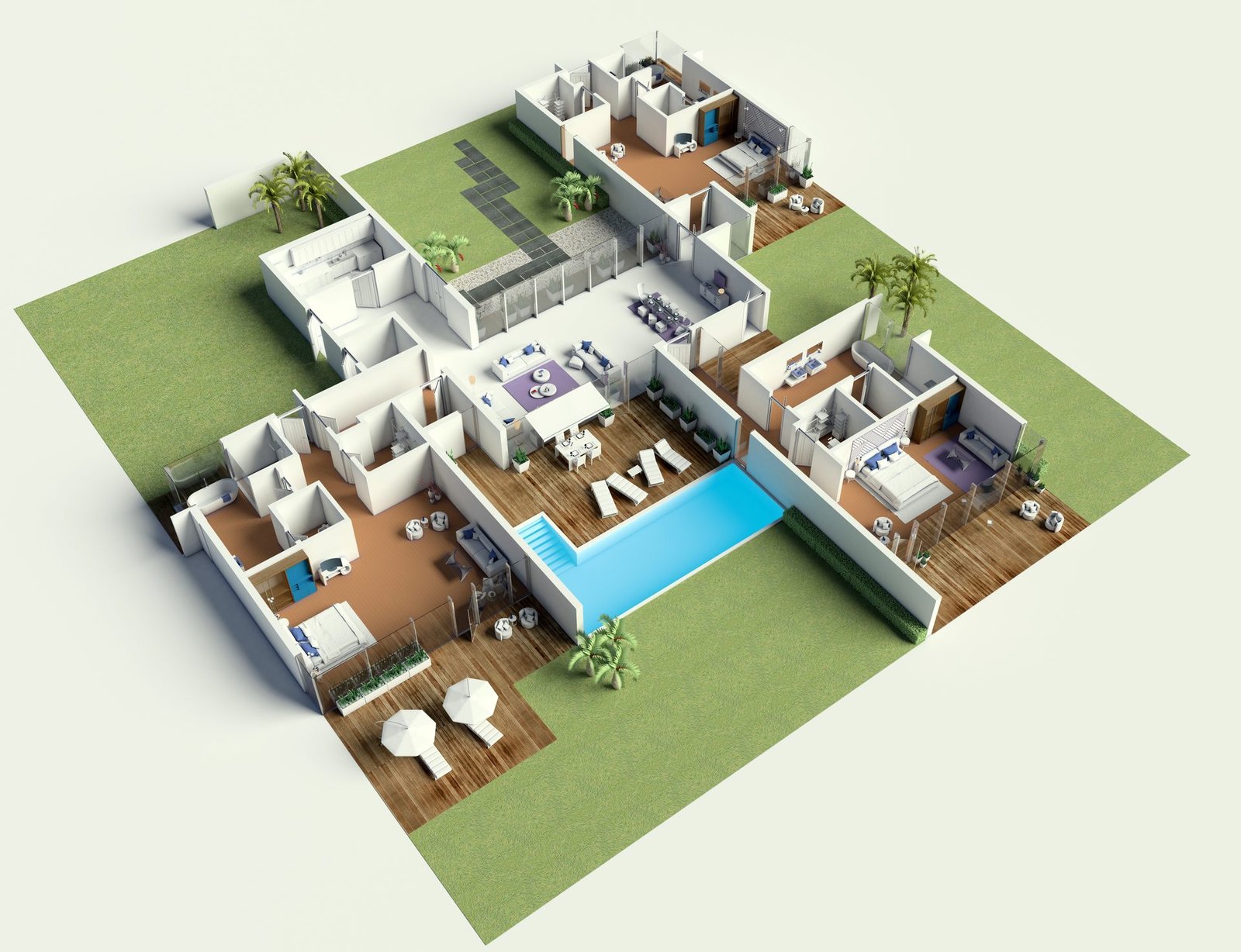 Oberoi Hotels — 3D Visualisation