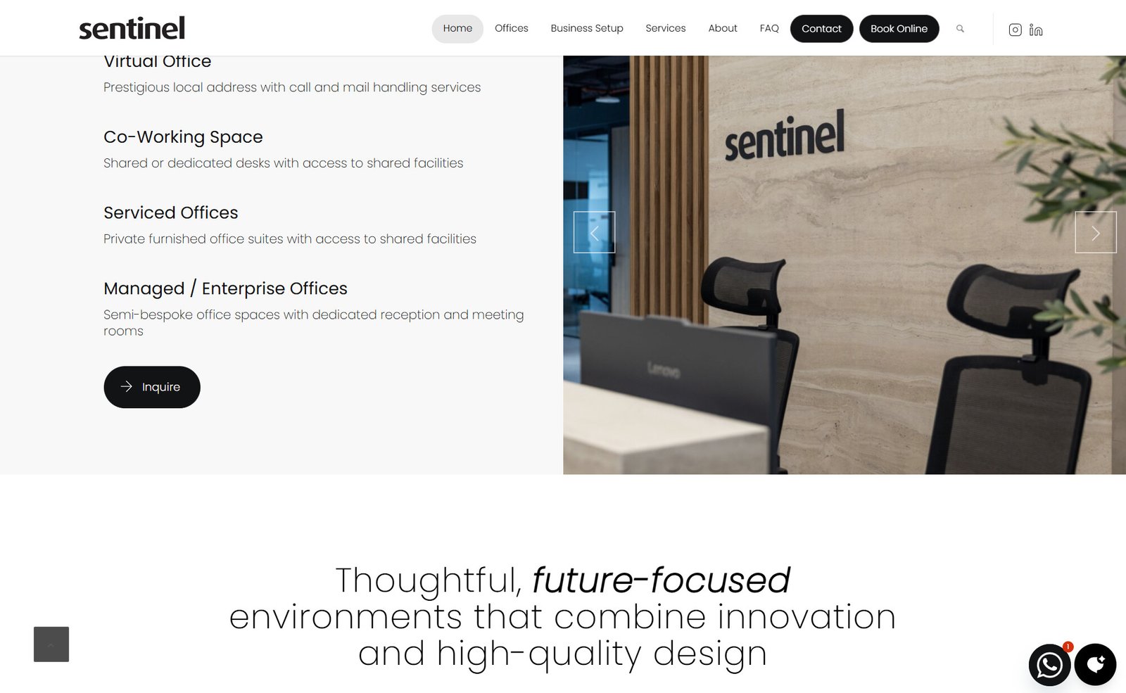 Sentinel — Offices
